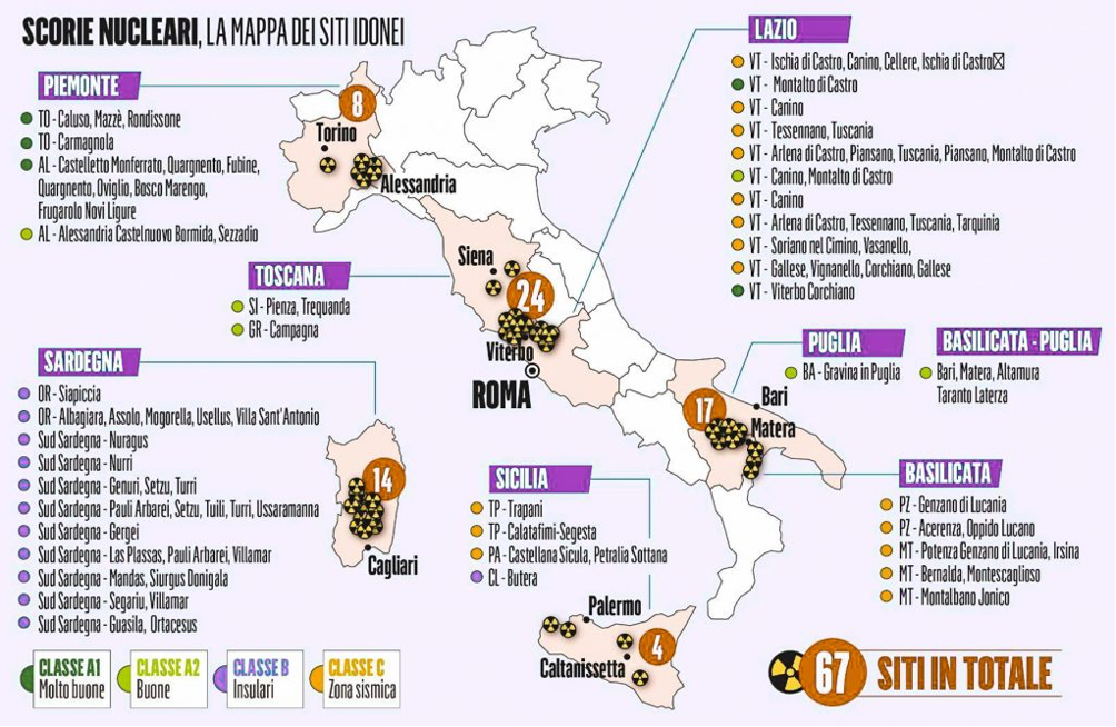 mappa siti
